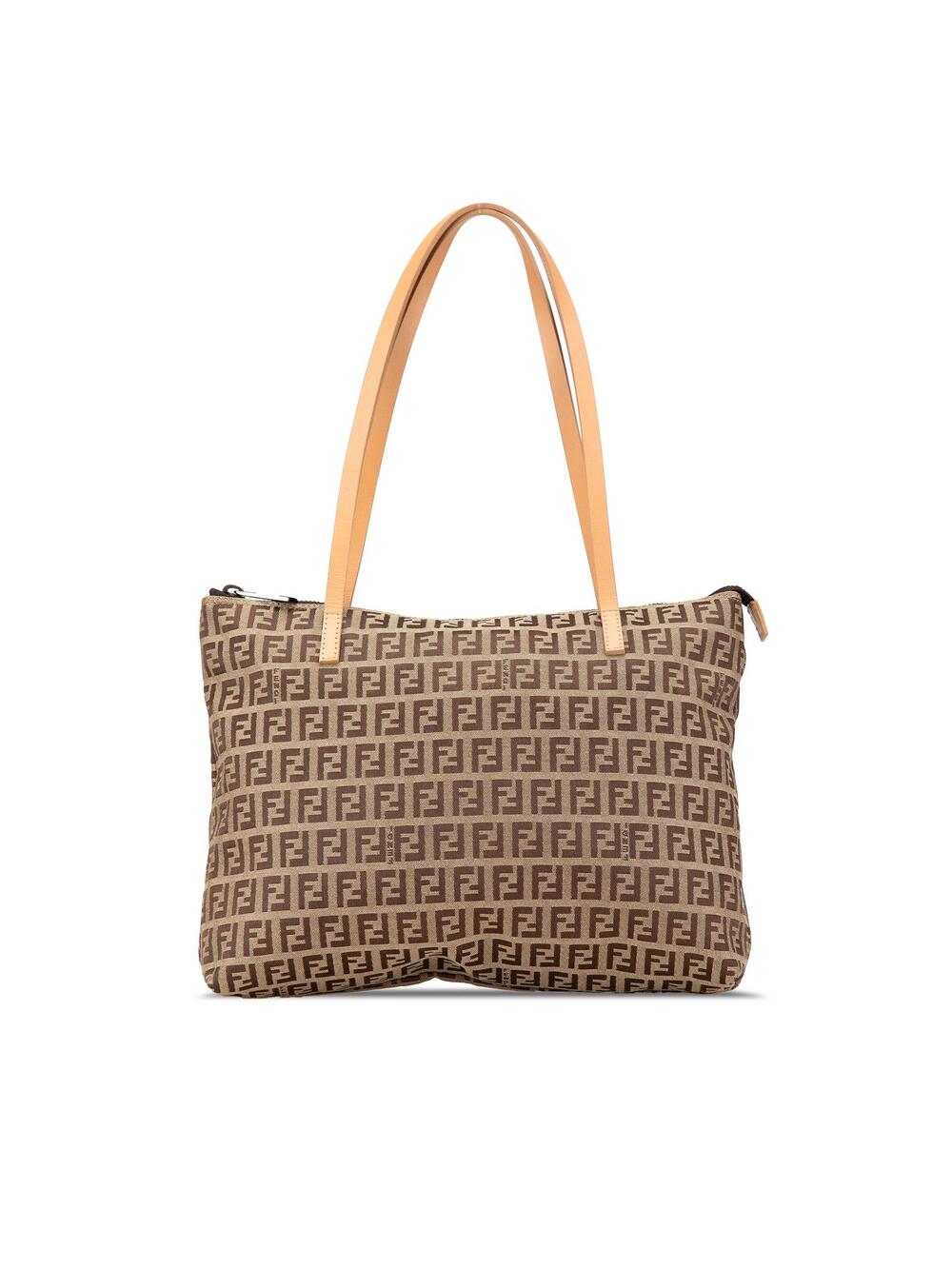 Fendi Zucchino Canvas Tote Pre-Loved #317295F31B